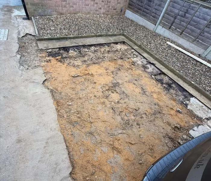 Releveling Patio Gully Repair Construction Aa