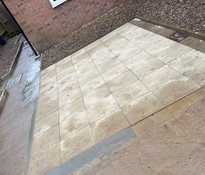 Releveling Patio Gully Repair Construction Zzfinal